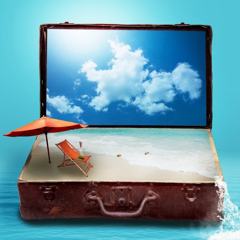 Travel packages designed for digital nomads Digital nomad traveler balancing work and leisure while abroad